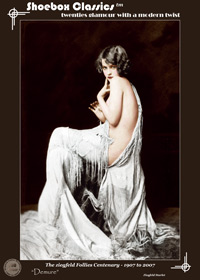 Study of a Demure Ziegfeld Girl